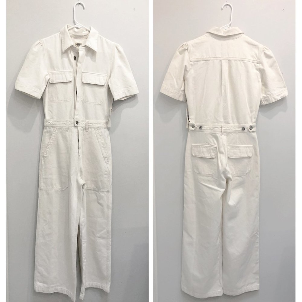 Citizens of Humanity Miki Jumpsuit in White Willow